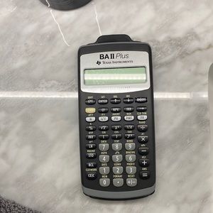 Texas Instruments BA II Plus Financial Calculator